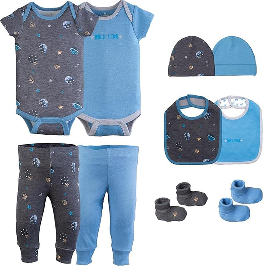 Baby Girl Clothes – 100% Cotton, Soft & Breathable Newborn Essentials and Gifts, Fits 3 to 6 Months