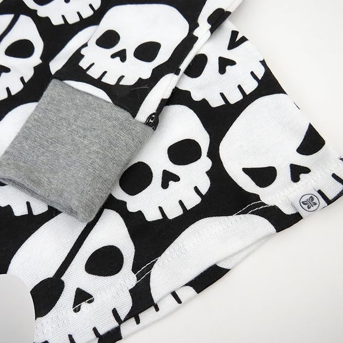 HonestBaby unisex-baby Celebration 2-piece Pajamas Sleepwear Pjs 100% Organic Cotton for Baby, Toddler, Kids