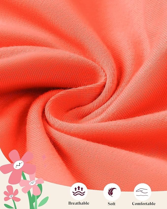 SUNNY PIGGY Newborn Baby Girl Clothes Infant Outfits Romper Floral Fall Outfit Bell Bottoms Pant Sets Hat Headband Flowerpant