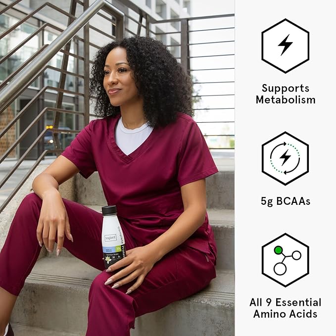 Soylent Vanilla High Protein Shake, 30g Complete Protein, Vegan, Dairy Free and 0g Sugar, Ready to Drink Protein Drinks, 11 Oz, 36 Pack