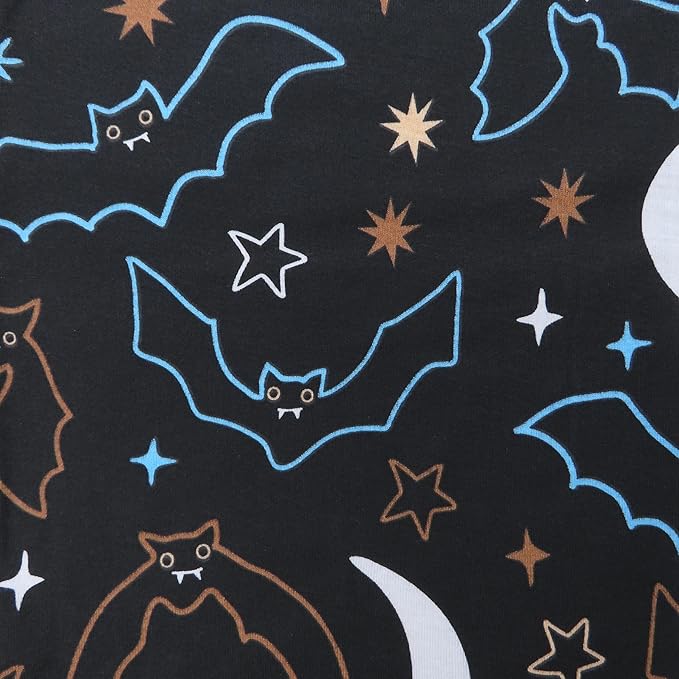 HonestBaby unisex-baby Celebration 2-piece Pajamas Sleepwear Pjs 100% Organic Cotton for Baby, Toddler, Kids