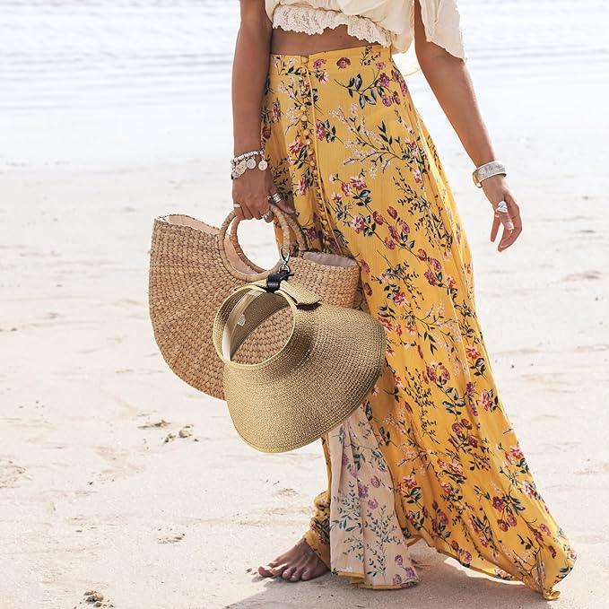 Hat Clip for Travel, Hands-Free Bag, Backpack, Purse, and Hiking Gear Clip-on Holder Strap for Baseball, Snapback, and Ponytail Caps