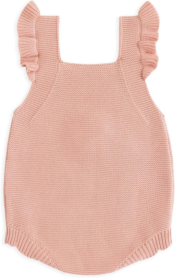 Simplee kids Baby Girls Sunflower Knit Rompers Knit Clothes for Newborn Baby Girls