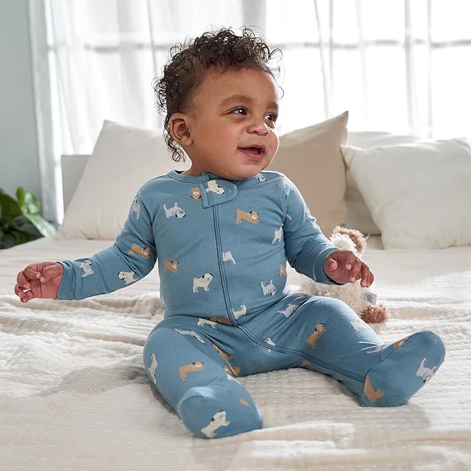 Gerber Baby Boys 4 Pack Sleep 'N Play Footie