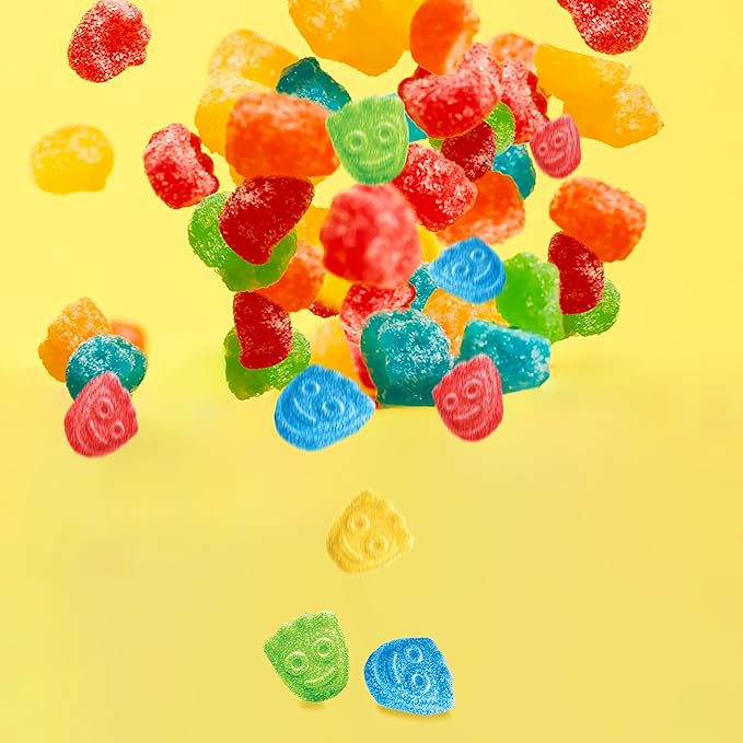 SOUR PATCH KIDS Bites Soft & Chewy Candy, 12-1.8 oz Tubes