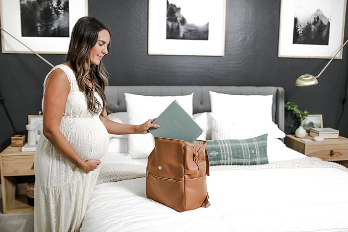 Lucy Darling Baby Memory Book – Celestial Skies | Luxury Baby First Year Book & Photo Album | Gender Neutral Keepsake Journal for Milestones, Memories & Photos | Thoughtful Pregnancy Gift