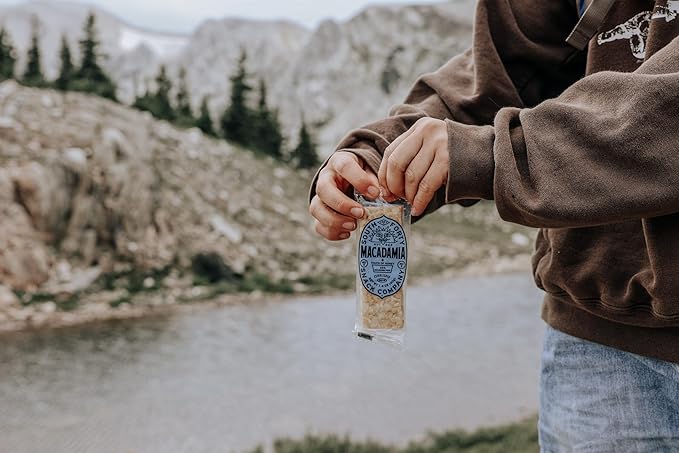 South 40 Snacks Crunchy Macadamia Nut Bar, Just 5 Ingredients, Touch of Honey (40g Bar, Pack of 12)