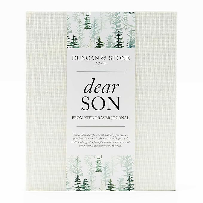 Baby Memory Book - Childhood Memory Book For Milestones - Mom and Me Journal w/Prompts, Photos & More - Newborn Keepsake Gifts (Cream,230 Pages)