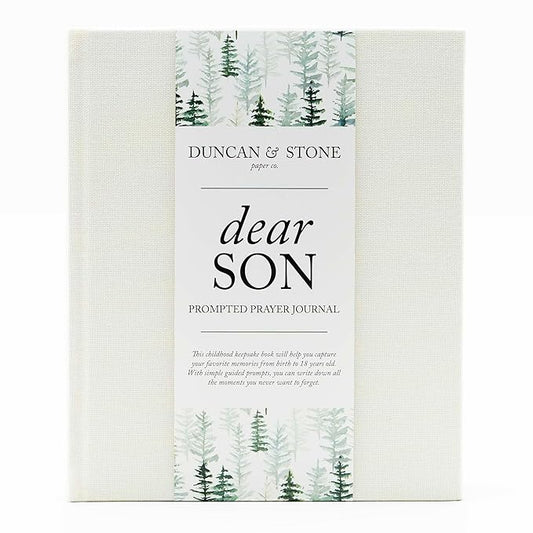 Baby Memory Book - Childhood Memory Book For Milestones - Mom and Me Journal w/Prompts, Photos & More - Newborn Keepsake Gifts (Cream,230 Pages)