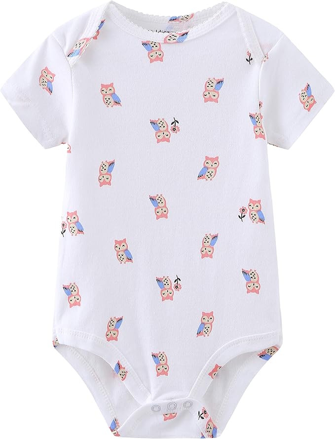 Baby Layette Set Baby Boys' 9-Piece Bodysuits Pants Set Toddler Girl Boy Unisex Baby Gift Sets