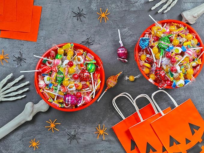 Piñata Candy Mix – 12 Pounds – Halloween Assorted Lollipops, Taffy, Gum & Hard Candy – Individually Wrapped Bulk Party Candy for Schools, Trick ot Treat, Teachers, and Birthdays
