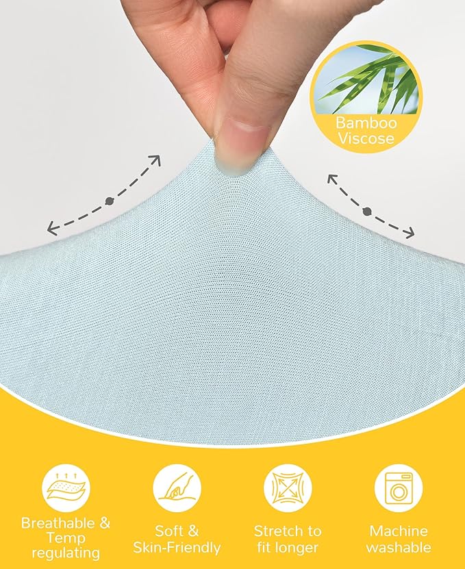 Footless Pajamas Baby Boy Girls, Viscose from Bamboo Baby Pajamas, Two Way Zipper Sleepers, Newborn Pjs