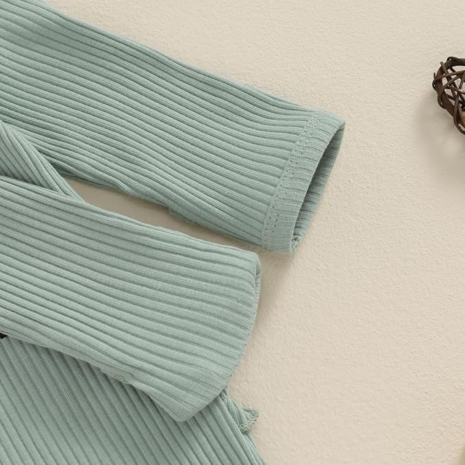 Newborn Girl Clothes Baby Girl Coming Home Outfit Zipper One-piece Outfits Ruffle Footie Bodysuit Jumpsuit Headband