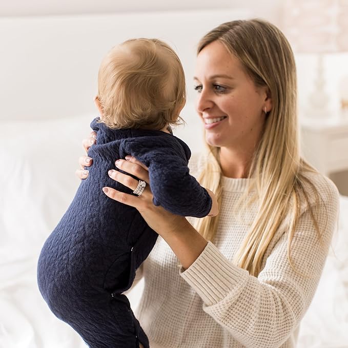 Burt's Bees Baby Boys' 100% Organic One-Piece Long Sleeve Coverall