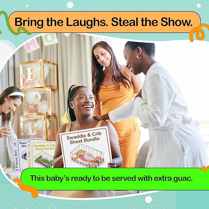 Cuddle Club Newborn Swaddle Gift Set – Includes Swaddle Blanket, Hat & Crib Sheet in Fun Styles – For Baby Boys & Girls