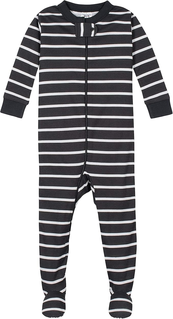 Gerber Baby Boys' 2-Pack Footed Pajamas