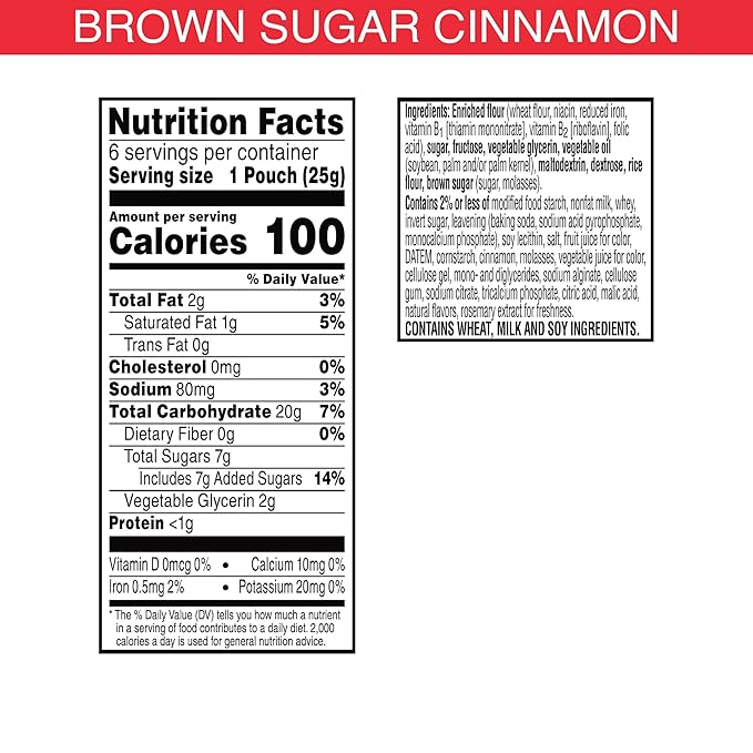Special K Bar Pastry Crisps, Breakfast Bars, 100 Calorie Snacks, Brown Sugar Cinnamon (8 Boxes, 96 Count)