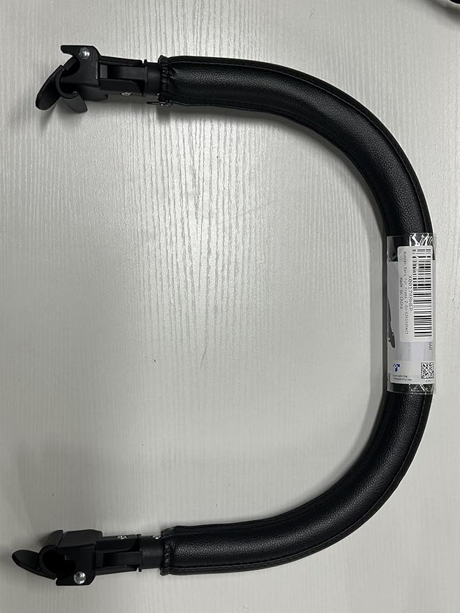 Baby Stroller Bumper Bar,Armrest, Handle, Crossbar Accessories for BBZ YoYo and Yoyo+,Black PU Leather
