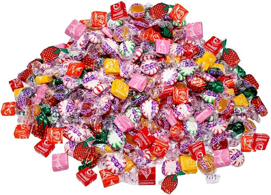 ASSORTIT X Starburst Collab Holiday Bulk Special Assorted Starbursts & Hostess Mix Fruit Pops 9.75 Lb Bulk Soft Chewy & Hard Candy Mixed Assortment Value Pack 700 Pcs (140 oz)