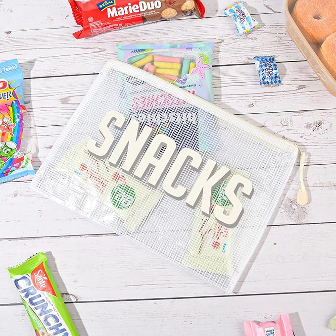 3pcs Hospital Bag Organizing Pouches for Labor and Delivery, Maternity Essentials Diaper Bag Organizer for Mom Travel - Beige/White