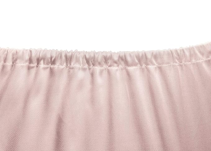 Crib Fitted Sheet by Pure Bamboo - Genuine 100% Organic Viscose Derived from Bamboo, Luxuriously Soft, Ultimate Cooling, Fits Standard Size Crib Mattress (Pink)