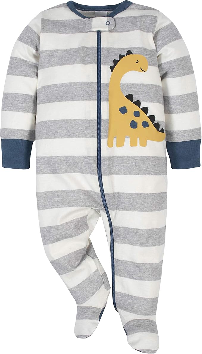 Gerber Baby Boys 4 Pack Sleep 'N Play Footie