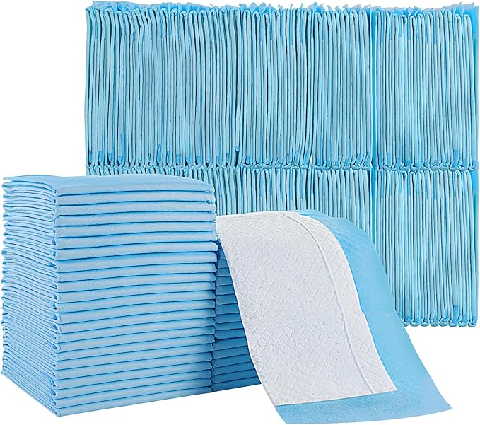 100 Pack Disposable Changing Pad,High Absorbent Diaper Changing Pads,Waterproof Leak Proof Baby Disposable Underpads,Breathable Incontinence Changing Pad for Adult Child Baby Pets,13X18inch