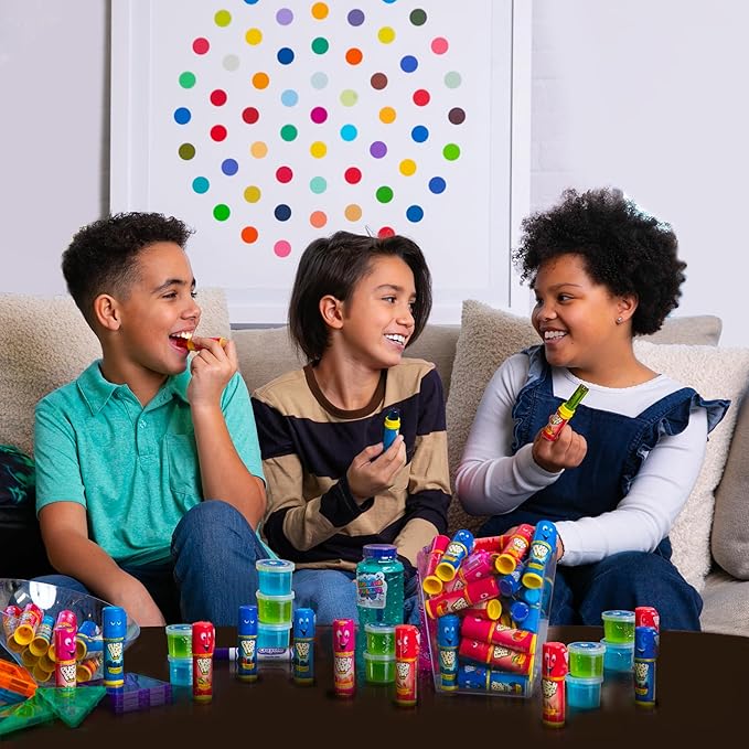 Push Pop Lollipops, Hard Candy Variety Pack, 10 Count Lollipops Individually Wrapped in Fruity Flavors, Full Size, Fun Candy For Pinatas, Birthdays, Party Favors & Gifts for Kids