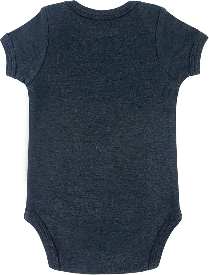 Cnins Funny Baby Bodysuit & Daddy Matching Cotton Outfit for Wild One 1st Birthday, Unisex Newborn Infant Clothes 0-24M