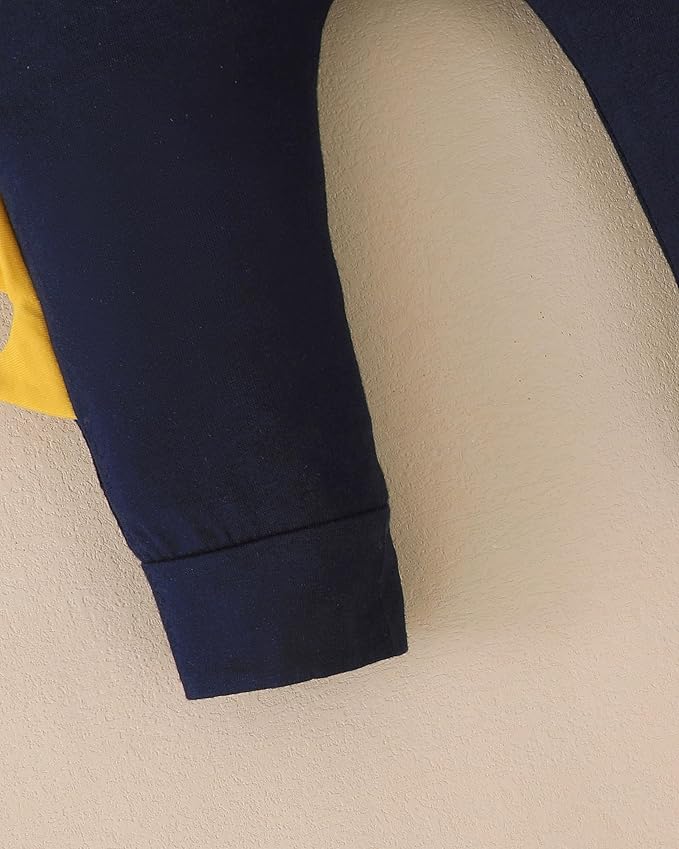 SUNNY PIGGY Baby Boy Clothes Newborn Infant Boys Outfits Romper Hat Pants 3PC Set 0-3 3-6 6-12 12-18 Month Clothing Gift