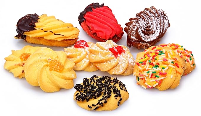 Happy Birthday Cookies - Bakery Fresh Assorted Cookie Gift Basket - Gourmet Food Gifting (Italian Cookies)