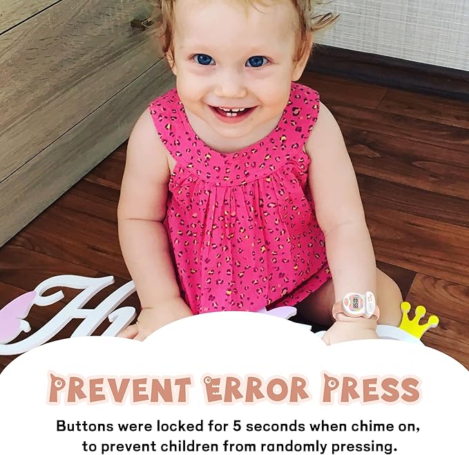 Kids Watch Potty Training Watches for Boys and Girls, Potty Timer Toilet Shape and LED Colorful Lights, Music Reminds Kids It's Time to Go to The Bathroom, Fun Gift for Moms and Toddlers