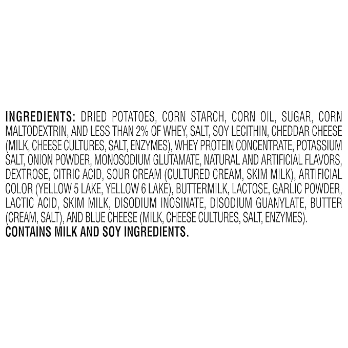 Baked, Ruffles Cheddar & Sour Cream, 0.8 Ounce (Pack of 60)