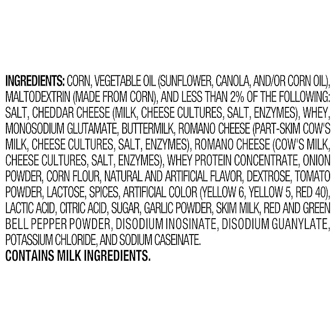 Doritos Flavored Tortilla Chips, Nacho Cheese, 1 Ounce (Pack of 40)