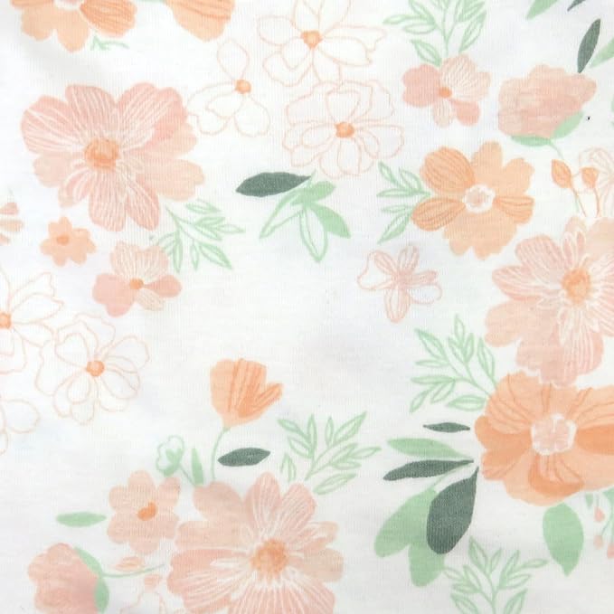 HonestBaby baby-girls 2-piece Pajamas Sleepwear Pjs 100% Organic Cotton for Baby, Toddler, Kids, Girl