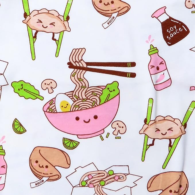 HonestBaby baby-girls 2-piece Pajamas Sleepwear Pjs 100% Organic Cotton for Baby, Toddler, Kids, Girl