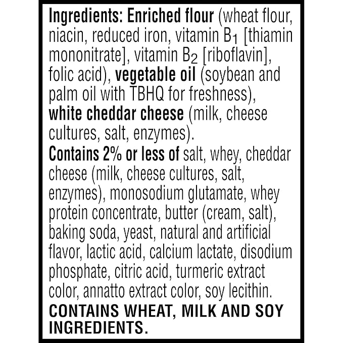 Cheez-It Cheese Crackers, Baked Snack Crackers, Lunch Snacks, Variety Pack (42 Packs)