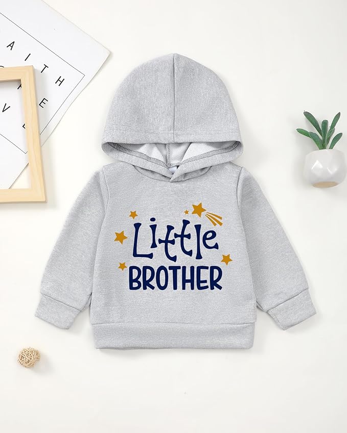 NZRVAWS Baby Boy Clothes Toddler Boy Outfit 2 3 4T 6 12 18 24 Month Fall Winter Hoodie Ripped Jeans Clothing