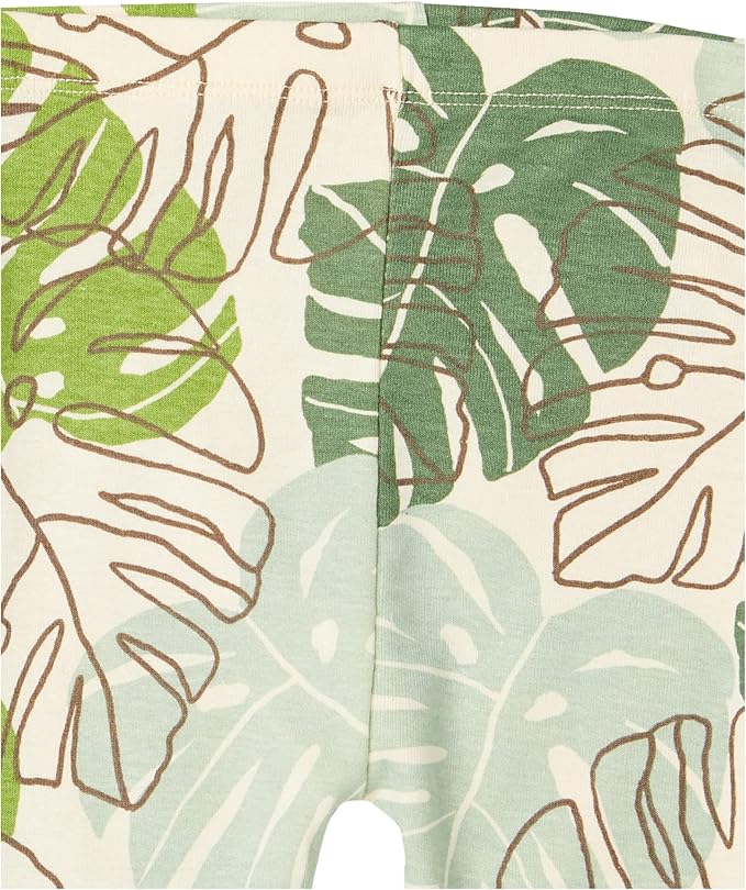 HonestBaby 4 Piece Pajamas Sleepwear Pjs 100% Organic Cotton for Infant Baby and Toddler Boys, Girls, Unisex