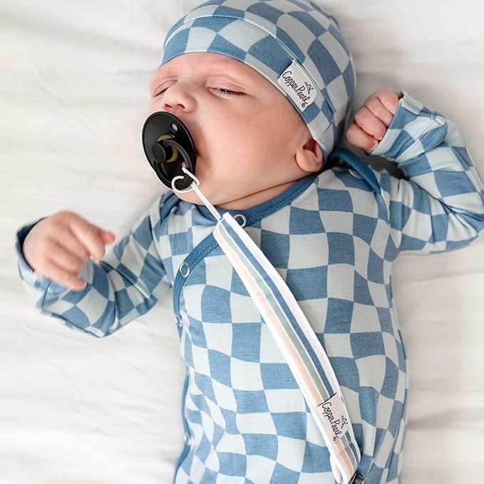 Binky Clip 3 Pack Set "Ryder" by Copper Pearl