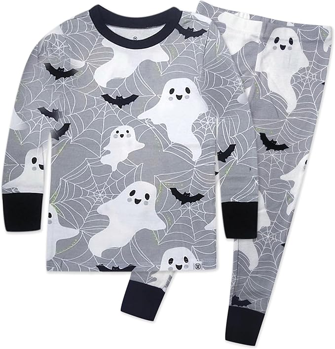 HonestBaby unisex-baby Celebration 2-piece Pajamas Sleepwear Pjs 100% Organic Cotton for Baby, Toddler, Kids