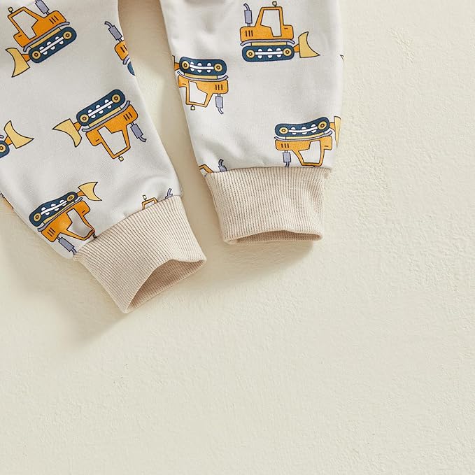 CIYCUIT Toddler Baby Boy Clothes Long Sleeve Sweatshirt Pants Set Fall Winter Outfits