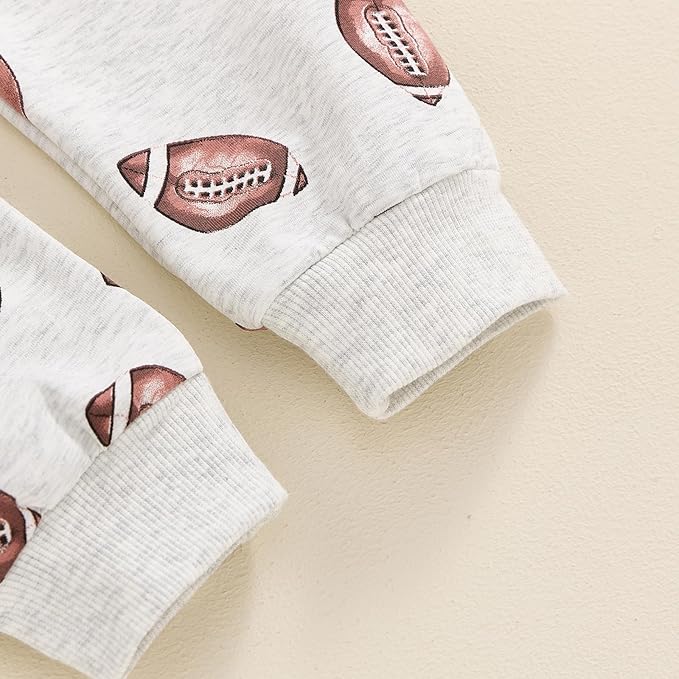 CIYCUIT Toddler Baby Boy Clothes Long Sleeve Sweatshirt Pants Set Fall Winter Outfits