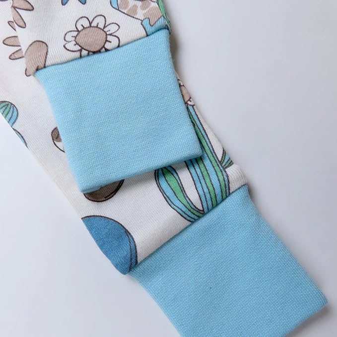 HonestBaby 2-Piece Pajamas Sleepwear Pjs 100% Organic Cotton for Baby, Toddler, Kids, Boy