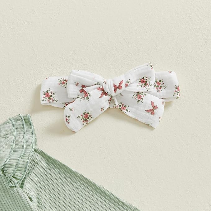 Mubineo Baby Girl Clothes Outfits Cute Flower Romper Daisy Pant Fall Winter Newborn Outfit Sets