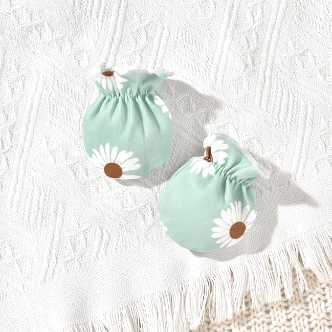 Aalizzwell Baby Girls Romper Outfit Fall Winter Clothes with Accessories