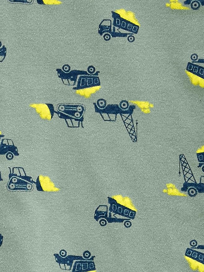 Simple Joys by Carter's Toddlers and Baby Boys' Snug-Fit Footed Cotton Pajamas, Pack of 3