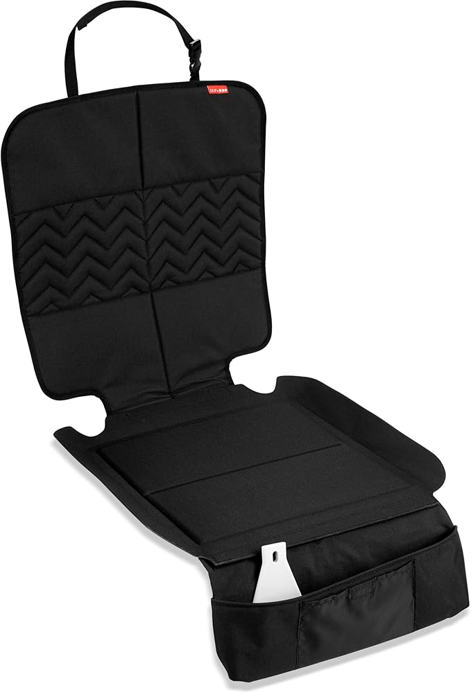 Skip Hop Clean Child Car Seat Protector, Universal Baby Carseat Cover with Clean Sweep Crumb Catcher