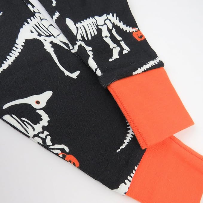 HonestBaby unisex-baby Celebration 2-piece Pajamas Sleepwear Pjs 100% Organic Cotton for Baby, Toddler, Kids