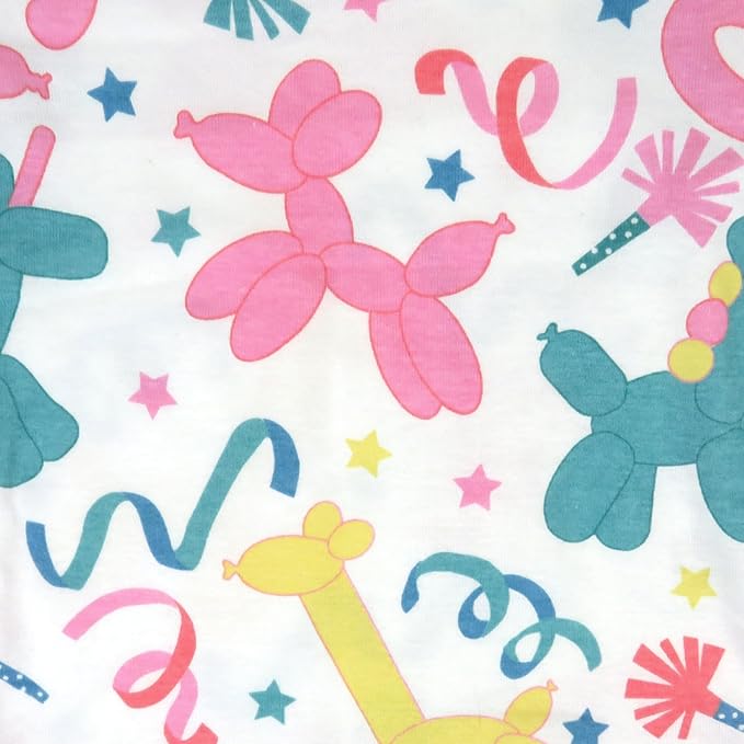 HonestBaby Non-Slip Footed Pajamas One-Piece Sleeper Zip-Front Pjs 100% Organic Cotton for Baby Girls